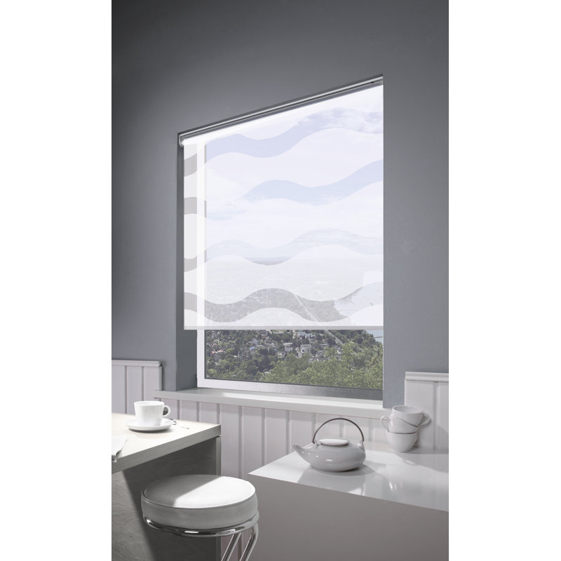 Rille Room Darkening Roll-Up Blind, 160 cm L x 100 cm W