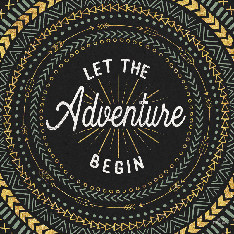 Adventure Together I by Laura Marshall - Wrapped Canvas Art Prints, 91cm H x 91cm W x 3.8cm D