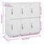 Armoire vestiaire - Gris clair Unité de rangement en acier 35,4 po x 17,7 po x 36,4 po, tablettes réglables, conception verrouillable-940508140