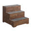 Wooden Pet Steps with Non-Slip Surface for Dogs and Cats