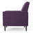Button Tufted Upholstered Manual Push-Back Recliner -1784577398