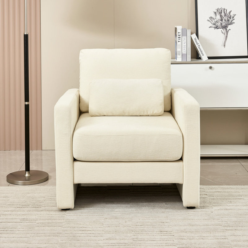 Chaise en chenille de style moderne - Structure en bois massif, rembourrage de base pour une détente parfaite. Plusieurs thèmes. Assemblage facile inclus.