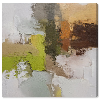 "Earthy Hues III", reproduction d'art sur toile par Art Remedy, 40 x 40