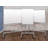 Freestanding Glass Reversible Magnetic Medium - 4' - 6' Glass Board-27245134