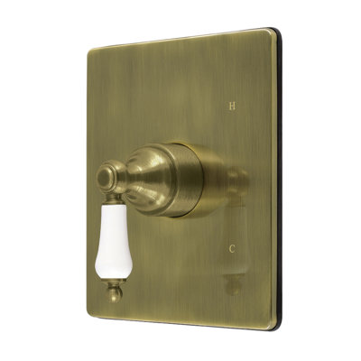 Kingston Brass Demure Single-Handle Pressure Balanced Tub and Shower Faucet Valve and Trim Kit