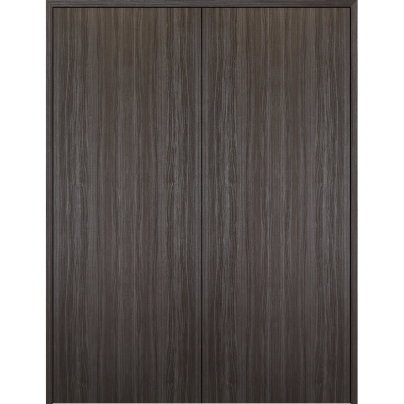 Porte standard en bois manufacturé Palladio, L 55,50 po x H 79,38 po, Chêne