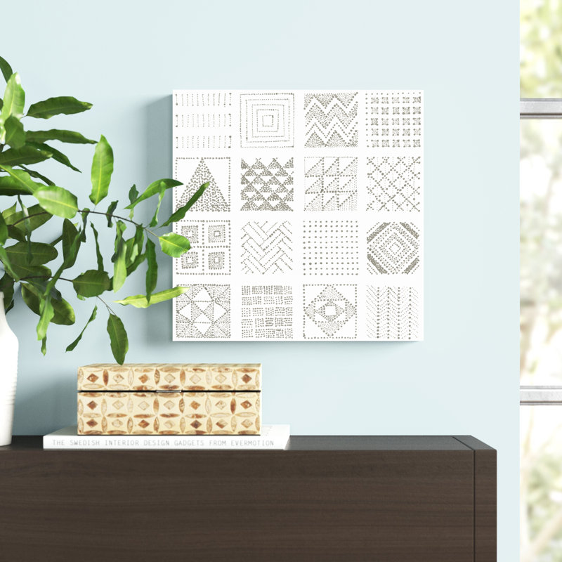 «Neutral Layouts II» par Vanna Lam, impression sur toile tendue, H 12 po x l 12 po