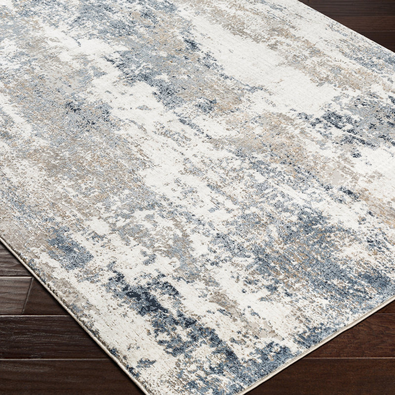 Allegro-Abstract Modern Marble Look Living Dining Bedroom Rug, Rectangle 200 x 275 cm