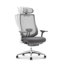 Ergonomic Office Chair with 4D Armrests & Headrest - High Back Mesh Task Chair with Lumbar Support - Adjustable for Home Office & Long Hours Use-1863527305-1863527311