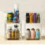 Organisateur de garde-manger coulissant à 2 niveaux Sorbus, paquet de 2 tiroirs de rangement d'armoire de cuisine transparents pour comptoir, bacs d'organisation sous évier pour garde-manger et cuisine
