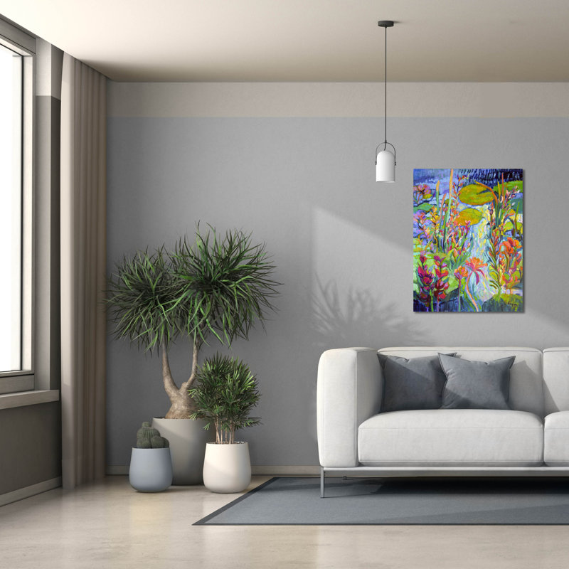  «My Quiet Place 2» par Dorothy Fagan, art mural sur toile, 26 po x 34 po, H 34 po x l 26 po