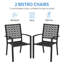 Stackable Outdoor Patio Dining Armchair