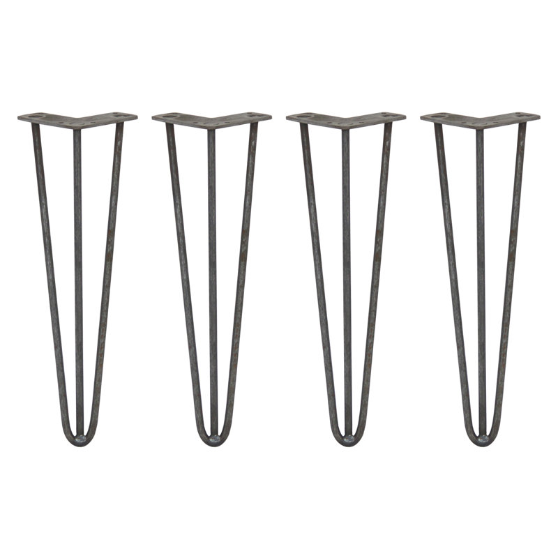 Styer Table Leg, 40.64cm H x 11cm W x 8cm D, Silver