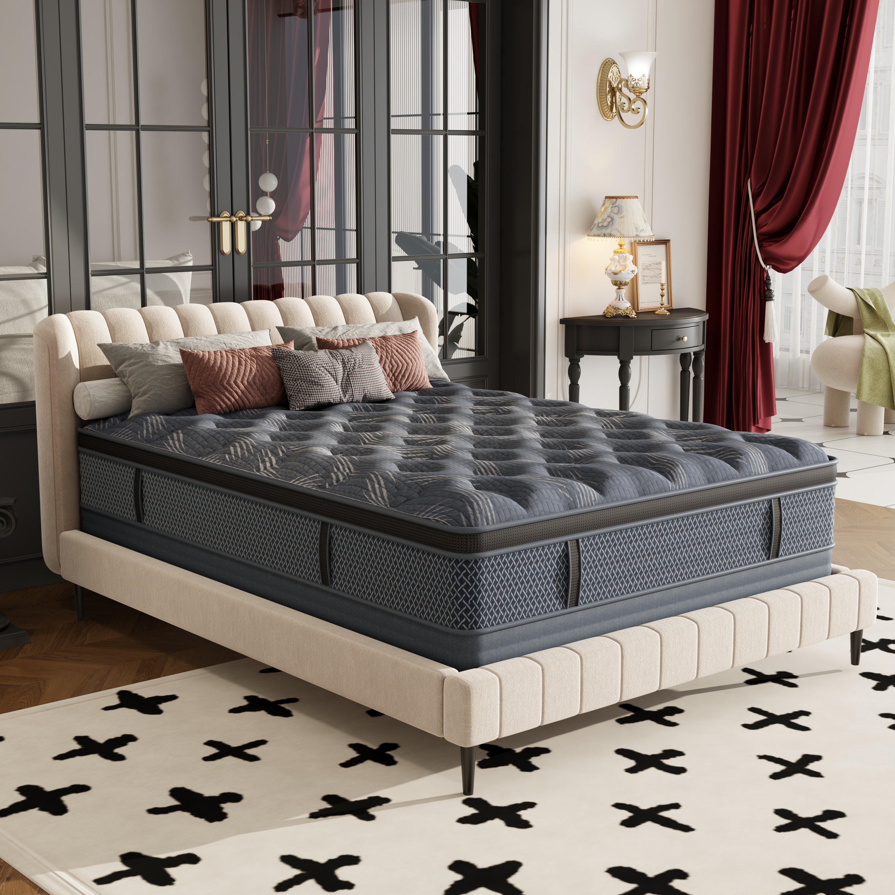 Alwyn Home Herren 10'' Firm Hybrid Sofa Bed Mattress & Reviews