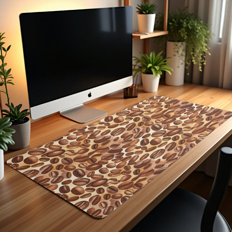 Polyester Desk Pad, 31.5x15.5