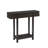 Entryway Hallway Console Table With One Drawer One Shelf Wooden Leg Frame Handleless Design