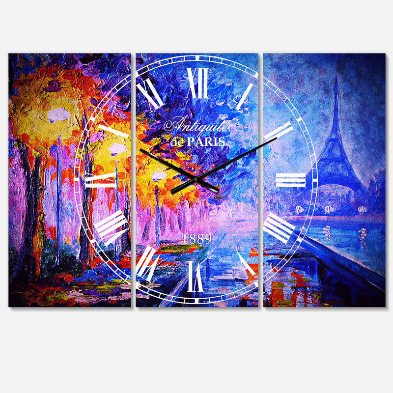 Très grande horloge murale Swigart