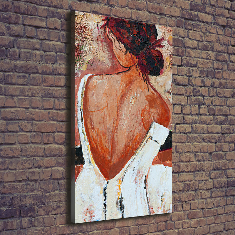 Woman - Wrapped Canvas Print