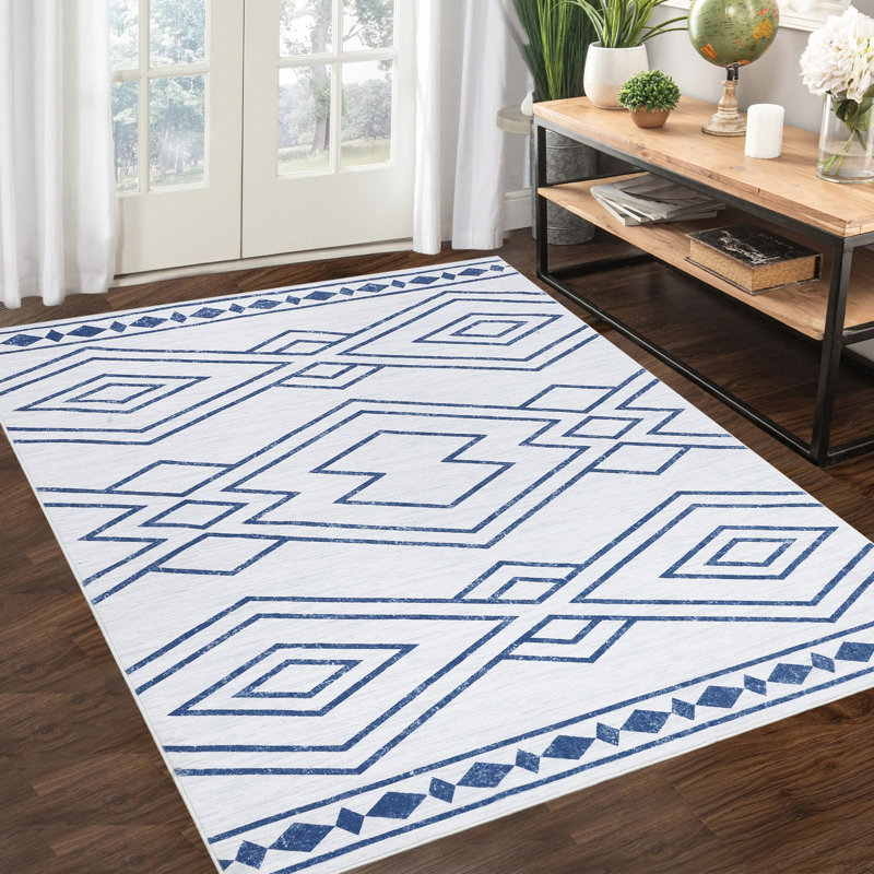 Tapis Iziaha avec envers antidérapant, Rectangle 9 pi x 12 pi