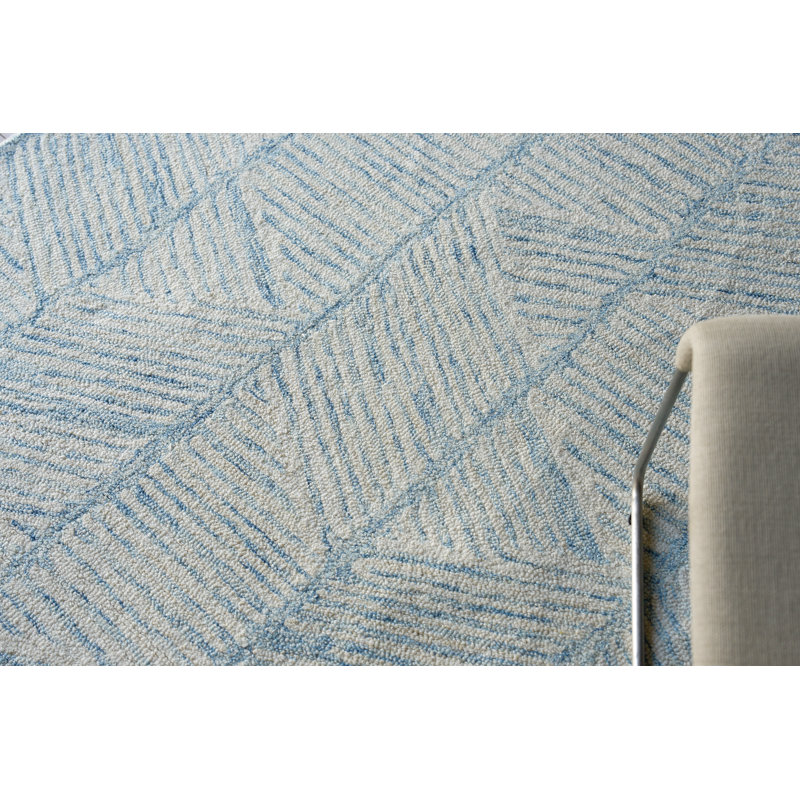 Kascata Handmade Geometric Area Rug, Rectangle 12' x 15'