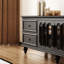 Meuble télé rétro en bois massif noir-1692897022-1692897017