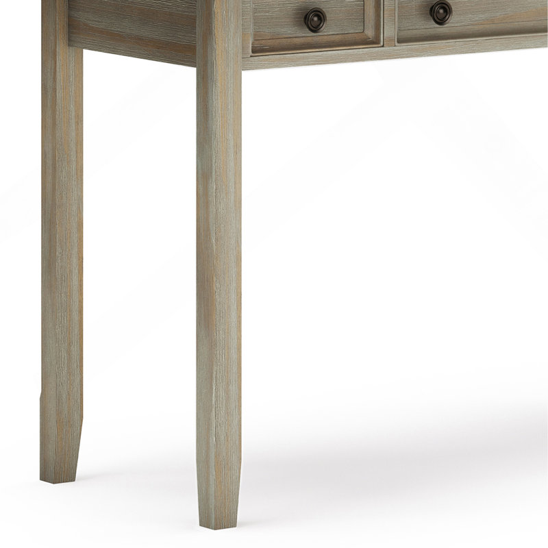Bureau - Gris vieilli, Marron clair