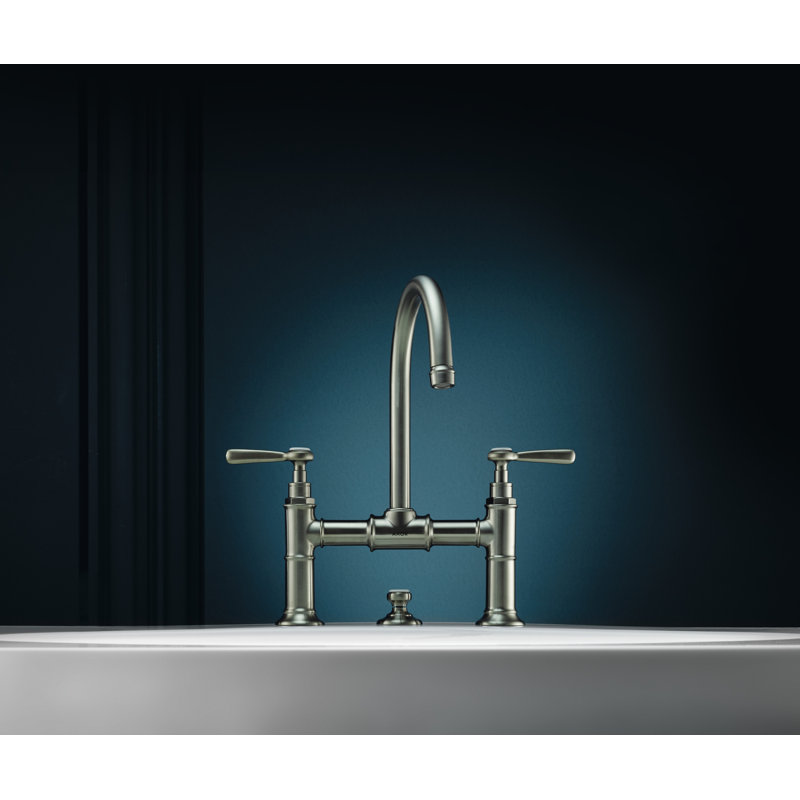 AXOR Montreux Widespread Bathroom Faucet, Chrome