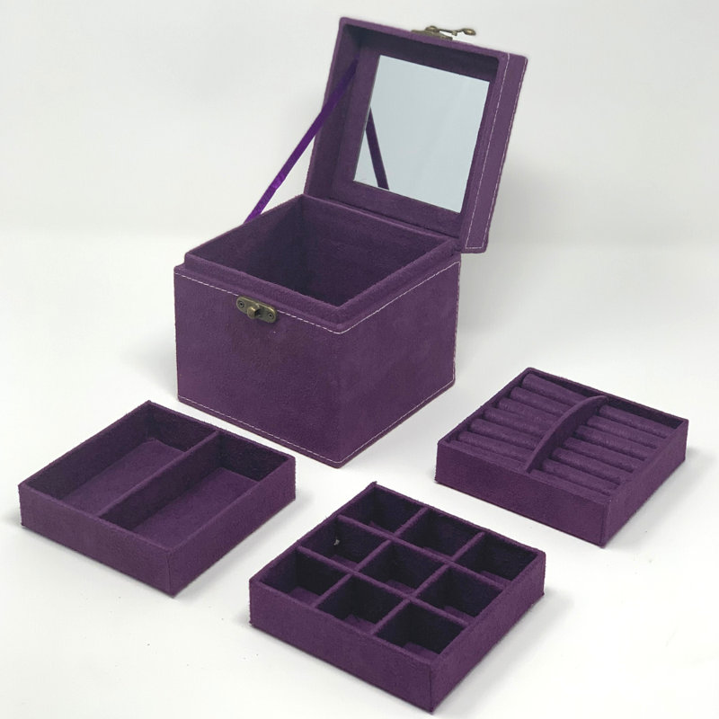 Boîte à bijoux, Violet