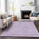 Premium Machine Washable Prisco Lavender Rug