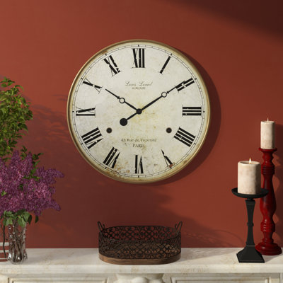 Oversized Triche 30" Wall Clock