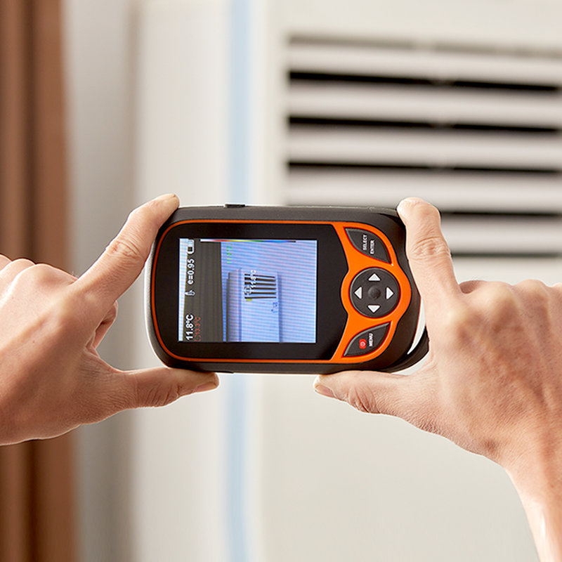 VEVOR Thermal Imaging Camera, 256 x 192 IR Resolution Pocket Infrared Thermal Imager with WiFi