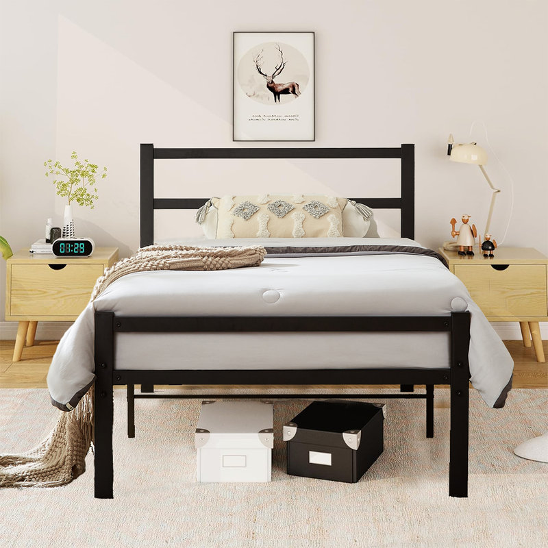 Kathelean Metal Bed