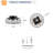 Low Profile Bladeless Ceiling Fan With Lights Kit (No Included Bulbs) And Remote 6 Wind Speeds Reversible Ceiling Fan, NO Included Bulbs