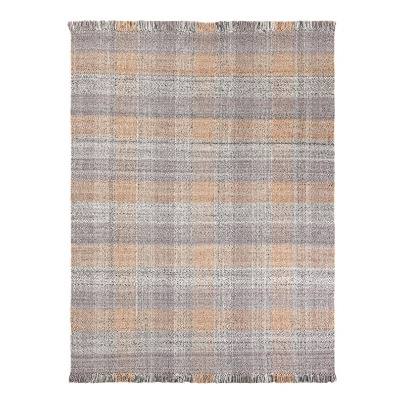 Tapis intérieur / extérieur Eco Plaid, Rectangle 7 pi 10 po x 10 pi