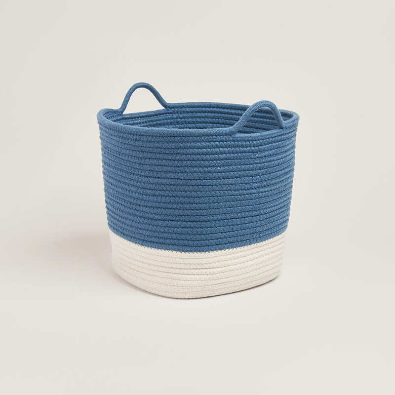 Great Little Trading Co. Toy Organiser, Ivory/Galaxy Blue