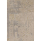 Modern One-of-a-Kind 8'1X11'1 Hand Knotted Area Rug