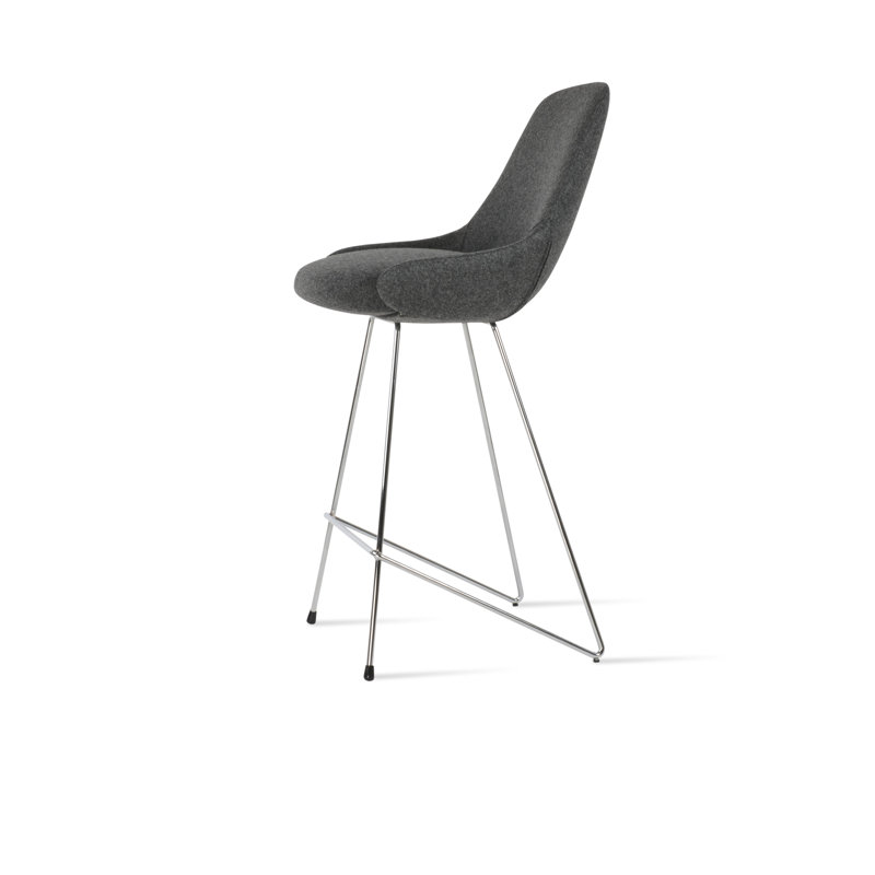 Tabouret de bar Gazel Cat, Gris foncé