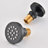 Single-Handle 4-Spray Patterns Bathroom Rain Shower Faucet With Body Jet Handshower In Matte Black (Valve Included)-124897584