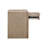 Furano One Drawer Wood 26" Nightstand