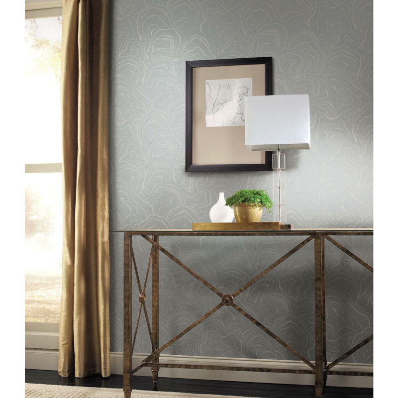 Papier peint Nessa, Gris