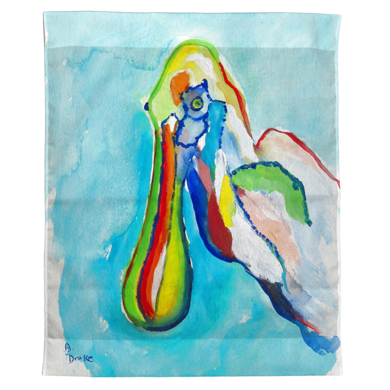 Suspension murale d’extérieur spoonbill head Delaney
