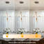 Lustre en grappe de luxe 4 lumières Modern