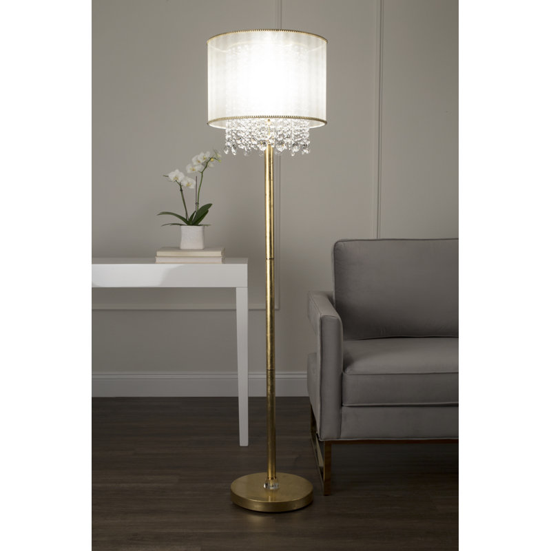 Lampe sur pied traditionnelle 65 po Chay