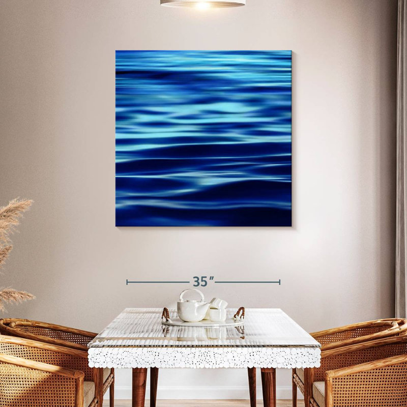 Gillard Vast Deep Blue Sea, 39" H x 39" W