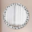 Huldar Glass Flat Wall Mirror