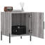 Abeda 40cm W Iron Bedside Table-944841234