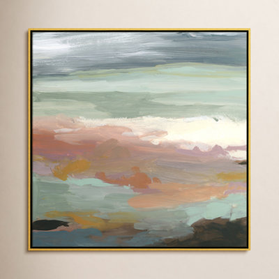 Bingham "Ocean Bluffs" Painting by Carol Robinson