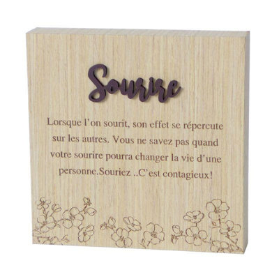 Plaque Sourire
