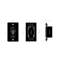 1G Duplex GFCI Outlet / With Logo-697994489