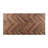 Gilsea Brown Finish Dining Table